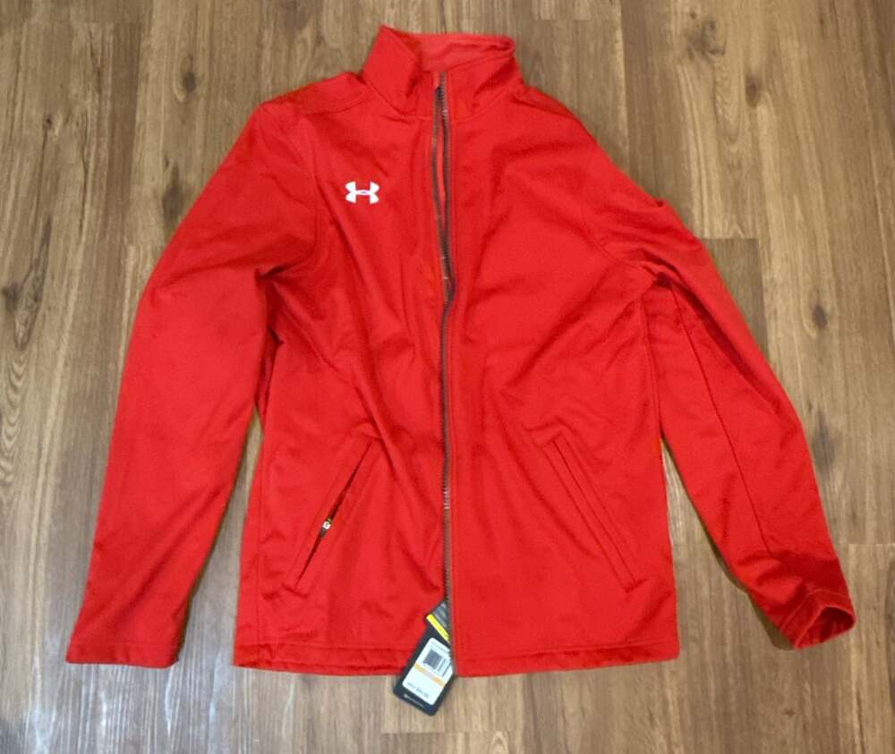 Under Armour ColdGear Full Zip Jacket Size SM/P Red